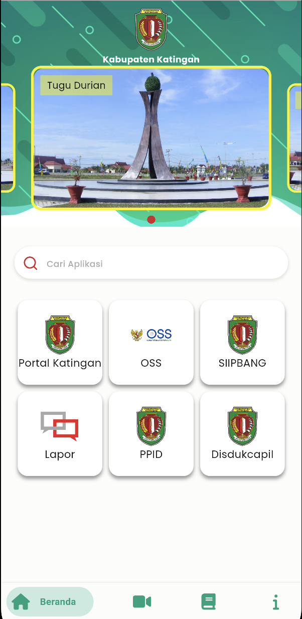 Aplikasi Mobile DISKOMINFO Katingan